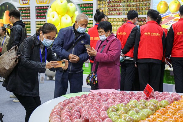 EMC易倍 EMC易倍体育果蔬运城·香飘世界——第六届山西（运城）国际果品交易博览会开幕(图1)