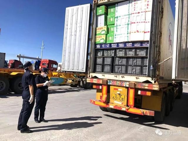 「EMC易倍 EMC易倍体育众志成城 抗击疫情·稳货运 保畅通」二连公路口岸7月份果蔬出口环比增长865%(图2)