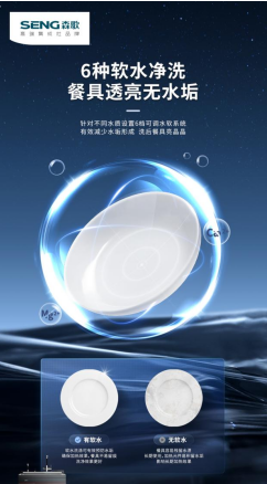 带果蔬清洗机的洗碗机好不好？森歌UEMC易倍 EMC易倍体育5四星级除菌品质家装新风向(图3)