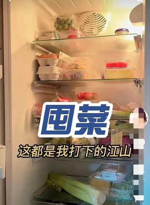 李湘晒冰箱里面全是果蔬看了她的脸EMC易倍 EMC易倍体育瞬间懂了(图3)