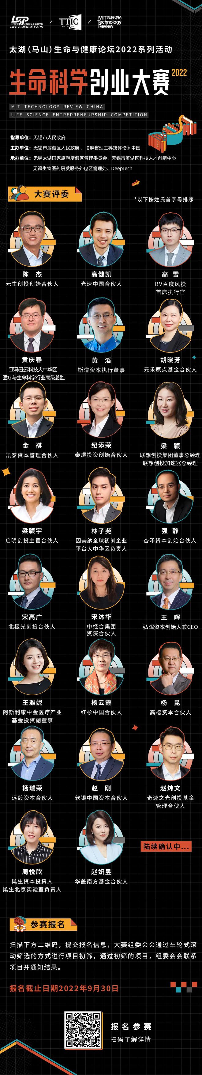 EMC易倍 EMC易倍体育联手无锡滨湖及近30余家头部机构、生命科学创业大赛报名进行中(图22)